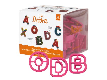 Sada vykrajovačiek - abeceda