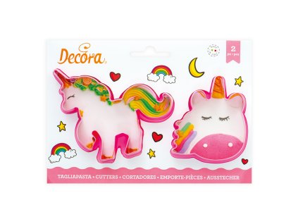 Sada vykrajovačiek - jednorožec