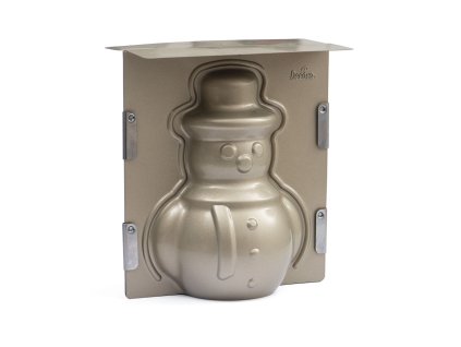 Tortová forma - 3D Snehuliak