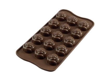 Forma na čokoládu - Ruže