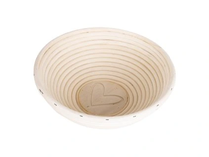 Ošatka okrúhla ratan - Srdce 21 cm