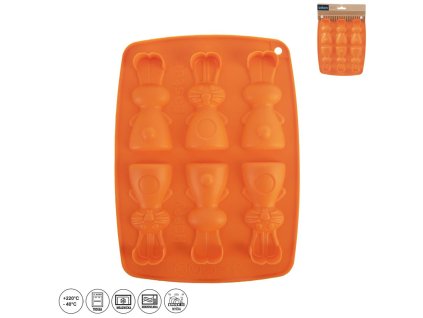 Matriță din silicon - Iepurași