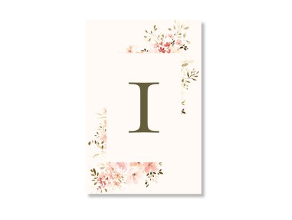 Číslo stola - Spring time