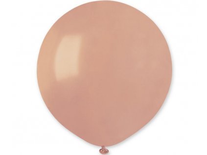 78009 balon pastelovy staroruzovy 48 cm