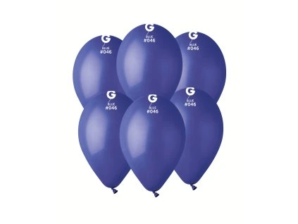 Balónik pastelový modrofialový 30 cm 100 ks