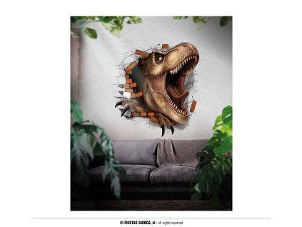 Dekorácia na stenu - Dinosaurus 70 x 80 cm