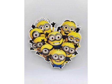 Magnet pentru tort - Minionii