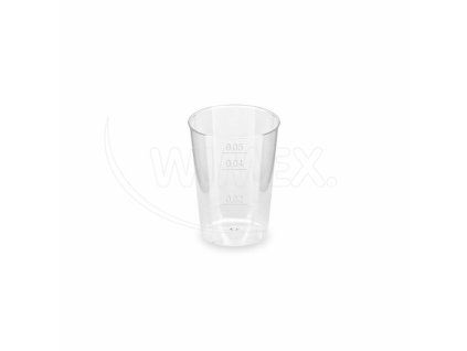 Pohárik (PS) Ø44mm 2cl/4cl/5cl [40 ks]