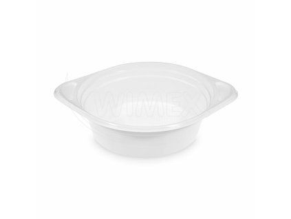 Miska (PP) s uškami biela 500ml [10 ks]