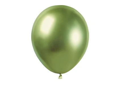 Balónik chrómový SHINY - Kiwi 13 cm