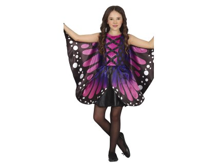 Detský kostým - Fialový motýľ (Mărimea - Copii S: 101-109 cm)