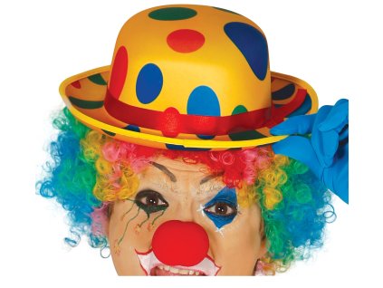 Pălărie de clovn cu buline