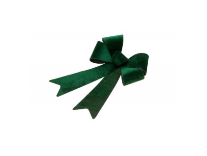 1 velvet dark green bow 22 9cm x 39 1cm (1)
