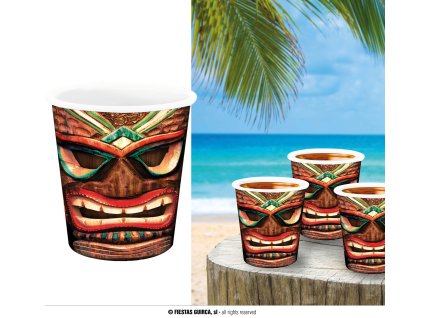 Pahare Hawaii, 3 buc.