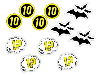 Toppere personalizate de decor pentru prăjituri - Batman