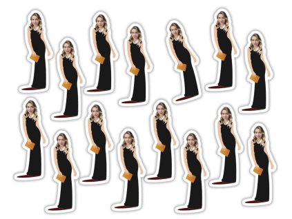 Personalizované konfety -  Hollywood