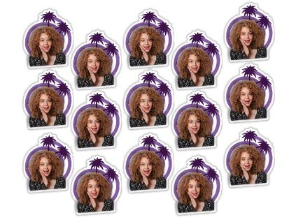 Personalizované konfety - Retro párty