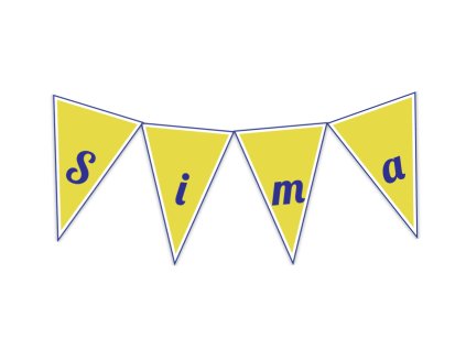 100109 1 personalizovana girlanda lemon party