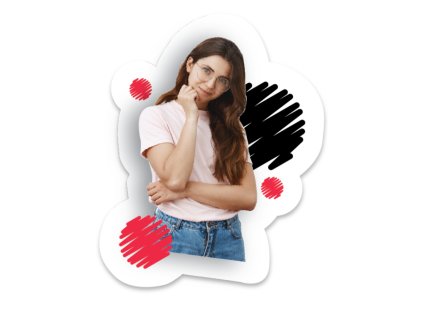 Topper personalizat pentru tort - Petrecere cu buline