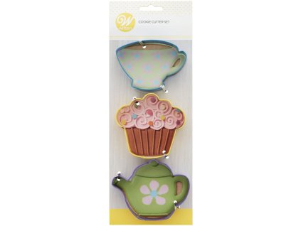 Set de forme pentru decupat - Petrecerea cu ceai