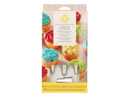 Set de duze și pungi de decorat pentru cupcakes 12 buc