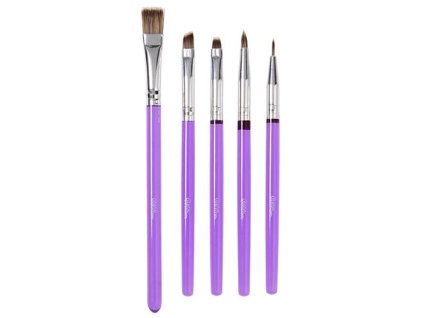 Set de pensule pentru decorat detalii 5 buc