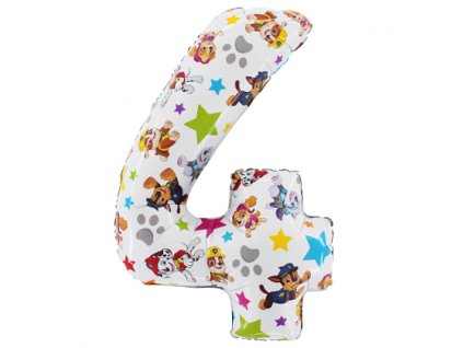 L224 Paw Patrol Number Four 26inc 420x420