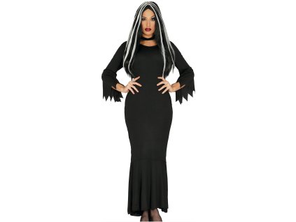 Dámsky kostým - Morticia šaty (Mărimea - Adult L)