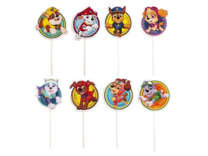 359001 CAKE TOPPERS PAPEL PATRULLA CANINA 8 MODELOS 16 UNIDADES 8