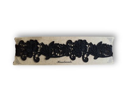 Svadobné podväzky - Čierne 2 ks