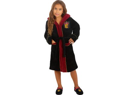 Gryffindor Dressing Gown for Kids - Harry Potter (Veľkosť - deti M: 105 - 116 cm)