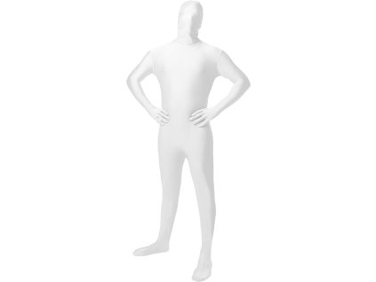 Second Skin Costume in White (Veľkosť - dospelý L)