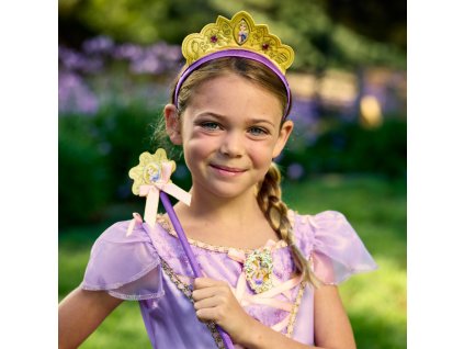 Detský set čarovná palička a korunka - Rapunzel