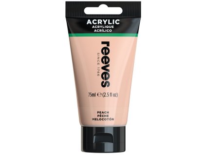 780804866292 RVS ACRYLIC COLOUR 75ML PEACH [FRONT] 780804866292