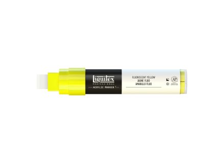 887452000525 LQX ACRYLIC MARKER 15MM CAP OFF 981 FLUORESCENT YELLOW 887452001034