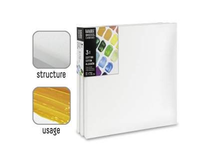 887452048404 LQX BASICS CANVAS 40X40CM X3 887452048404 [ZOOM]