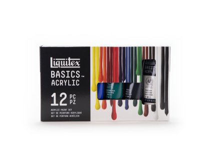 887452032069 LQX BASICS 12X22ML PAINT SET 887452032069 [FRONT]