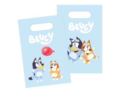 Sacoșă cadou pentru petrecere - Bluey 8 buc