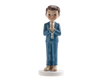 315128 NIÑO COMUNION ROSARIO AZUL MARINO 16CM 5
