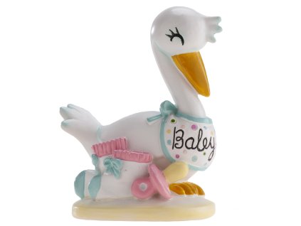 310138 FIGURA BAUTIZO CIGÜEÑA BABY 10CM 7