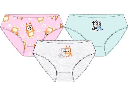 Lenjerie intimă pentru fete - Bluey mix 3 buc