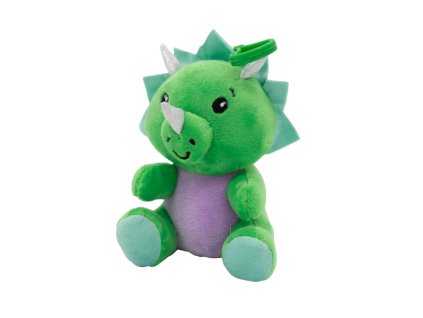 106723 4 zavazie na balony plysovy dinosaurus 11 cm