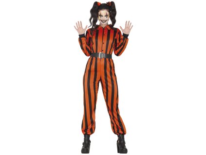 Costum de damă Harley Quinn - Deținută