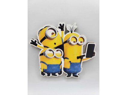 Magnet pentru tort - Mimoni selfie