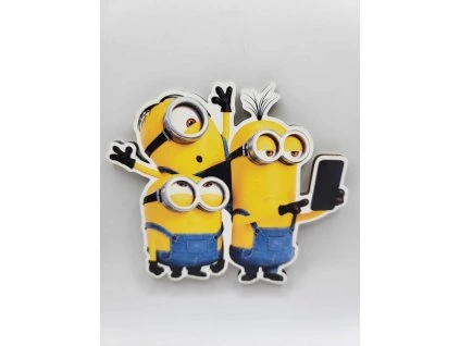 Magnetka na tortu - Mimoni selfie