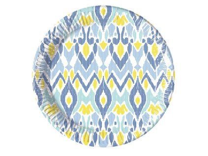 Papierové taniere Ethnic 23 cm 8ks