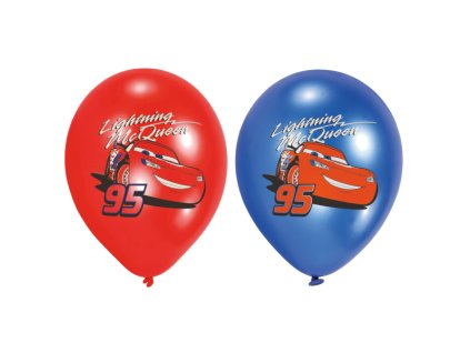 Set de baloane din latex - Mașini 6 buc