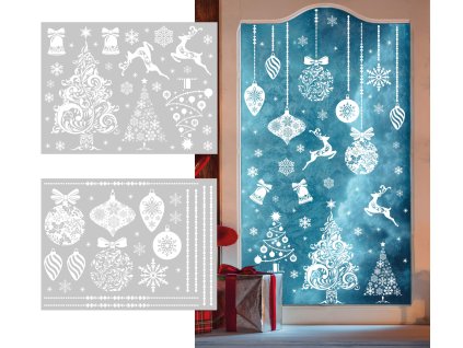 109120 vianocna dekoracia na okno