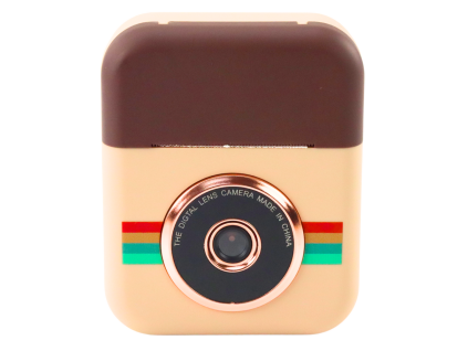 eng pl Kids Digital Camera With Instant Printer Brown 3 Rolls Paper 21290 2