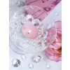 Diamantové konfety priehľadné 20mm